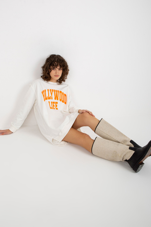 Bluza VI-BL-3102.01P ECRU/ORANŽINĖ