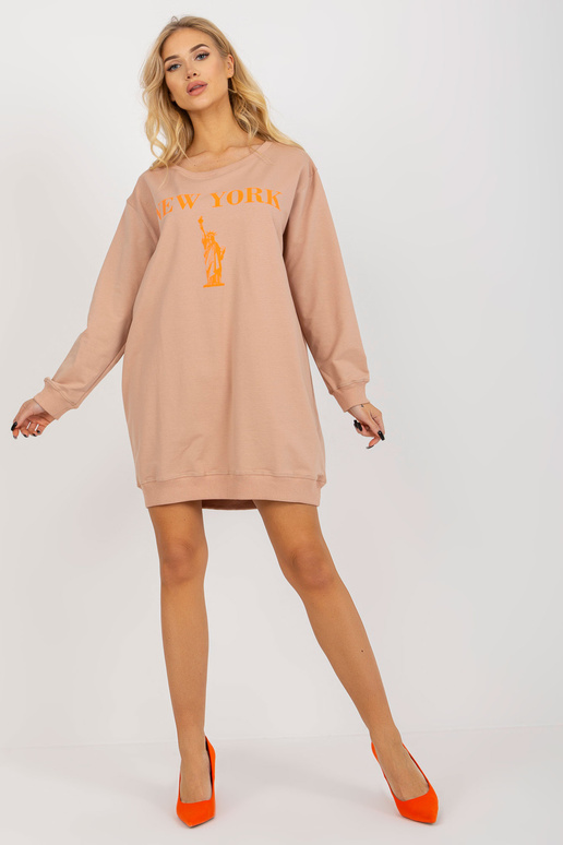 Bluza VI-BL-3212.15X BEIGE/ORANŽINĖ