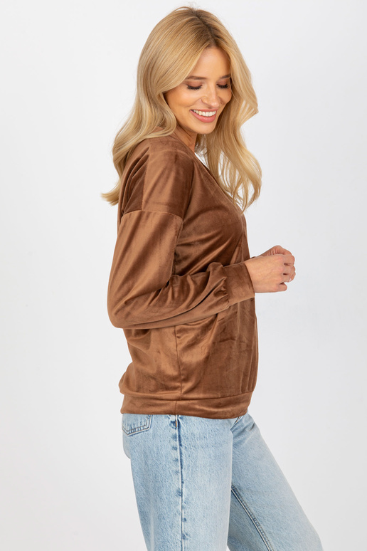 Bluzka-RP-BZ-8188.22X-ciemny brazowy