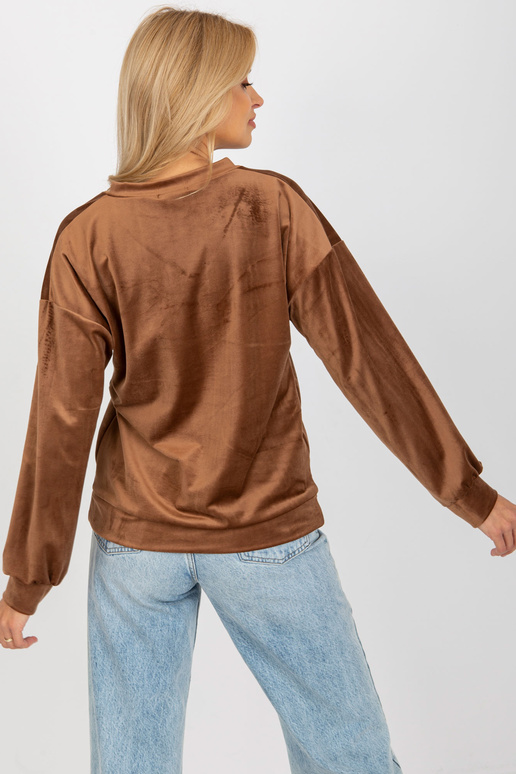 Bluzka-RP-BZ-8188.22X-ciemny brazowy