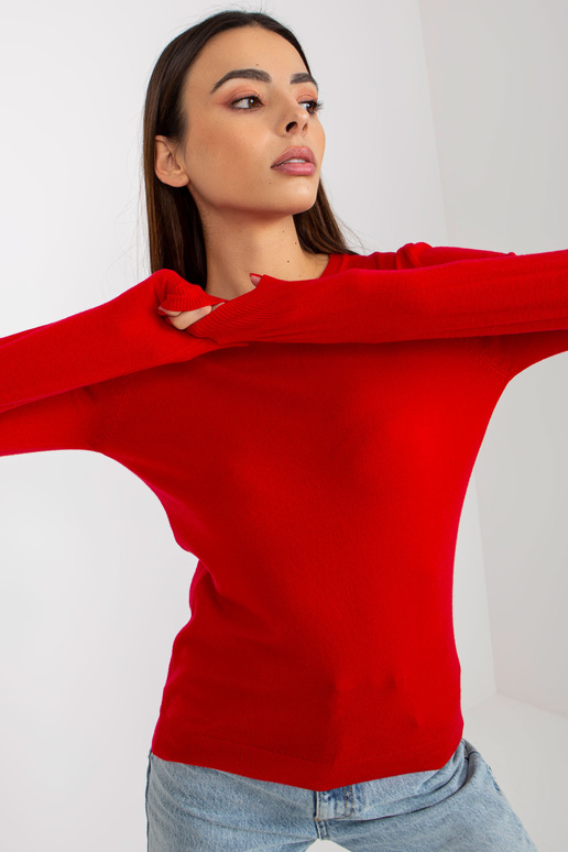 Raudonas paprastas klasikinis...