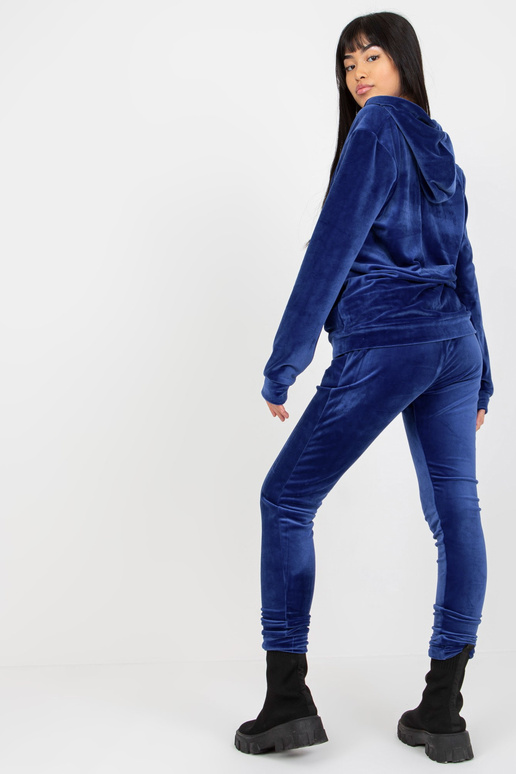 Moteriškas kobalto veliūrinis...