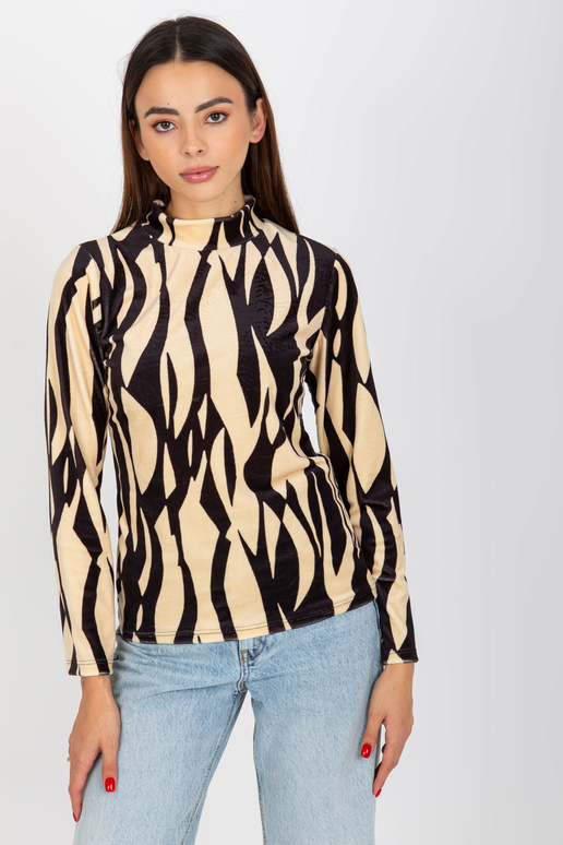 Bluzka-RP-BZ-8187-1.02X-czarno-beżowy