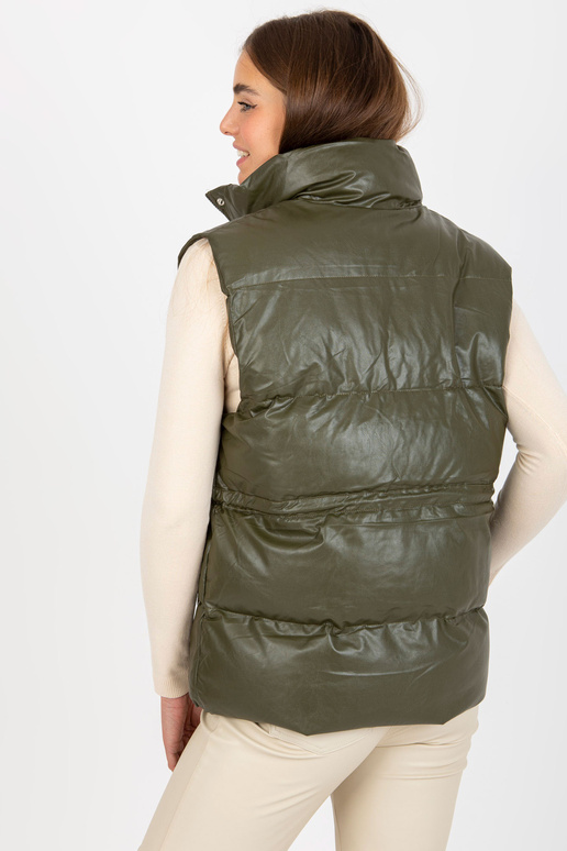 Khaki spalvos pūkinės eko odos...