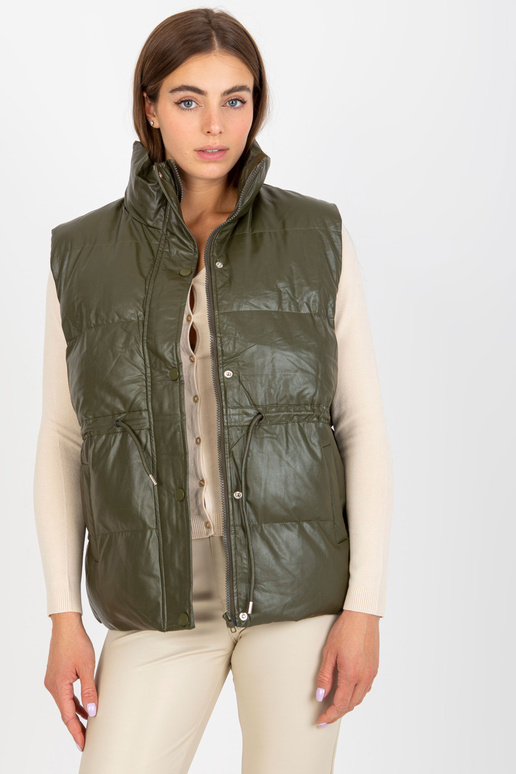 Khaki spalvos pūkinės eko odos...