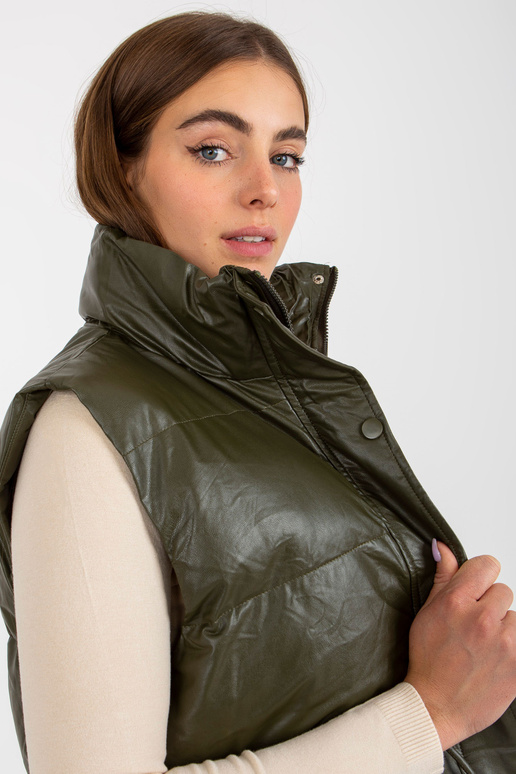 Khaki spalvos pūkinės eko odos...