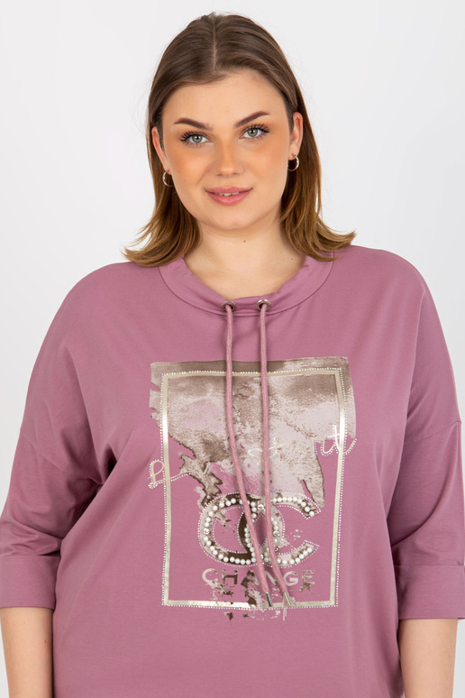 Purvina rožinė plius dydžio palaidinė... Purvina rožinė plius dydžio palaidinė...