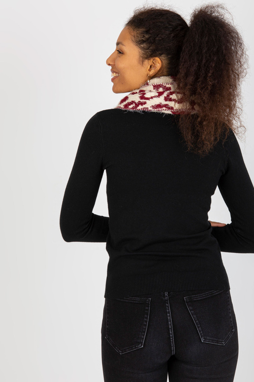 Šviesiai smėlio ir bordo spalvos...