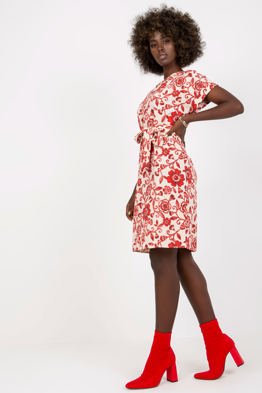 Smėlio ir raudonos spalvos lininė... Smėlio ir raudonos spalvos lininė...