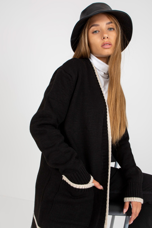 Juodas ir smėlio spalvos ilgas...