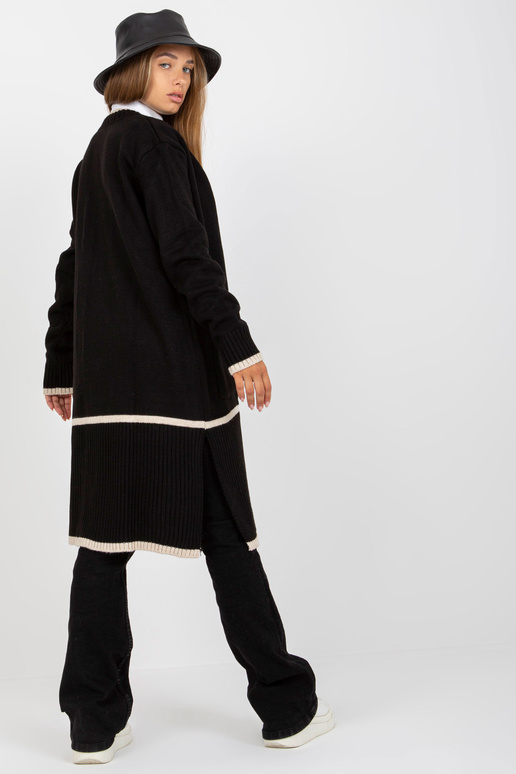 Juodas ir smėlio spalvos ilgas...