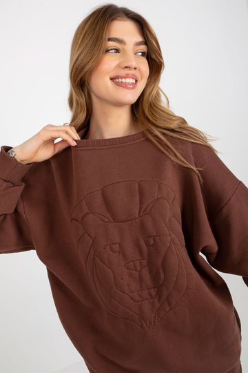 Rudas megztinis be gobtuvo... 2