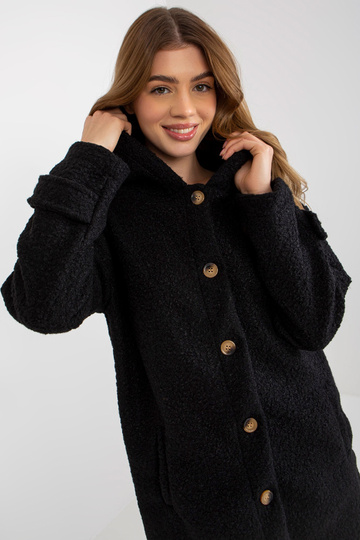 Moteriškas juodas pliušinis...