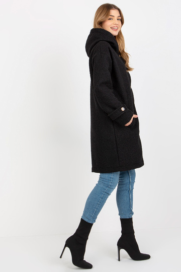 Moteriškas juodas pliušinis... 2