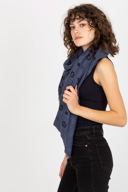 Chustka AT-CH-23502-1.51 TAMSIAI MĖLYNA