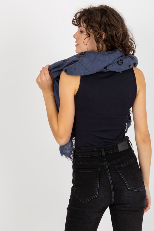 Chustka AT-CH-23502-1.51 TAMSIAI MĖLYNA