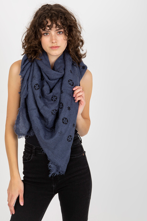 Chustka AT-CH-23502-1.51 TAMSIAI MĖLYNA