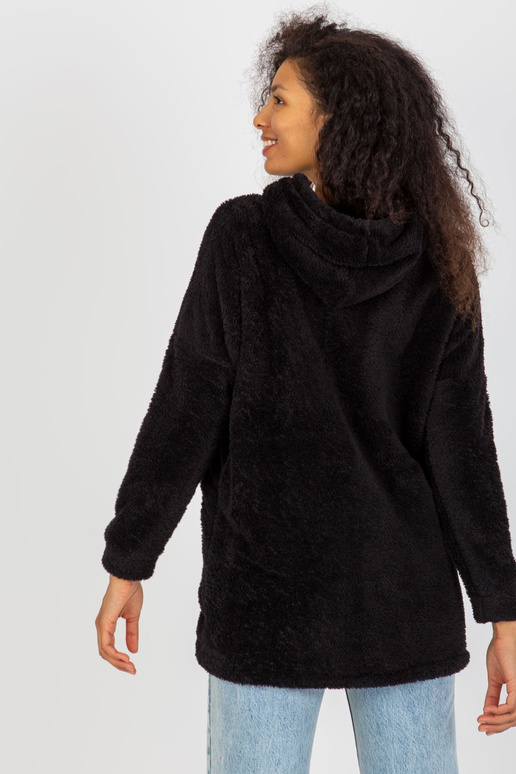 RUE PARIS juodo kailio gobtuvas RUE PARIS juodo kailio gobtuvas