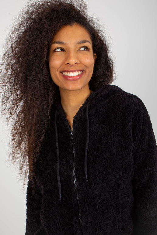 RUE PARIS juodo kailio gobtuvas RUE PARIS juodo kailio gobtuvas