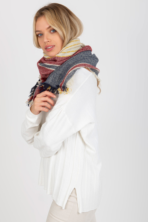 Tamsiai mėlynos ir raudonos spalvos...