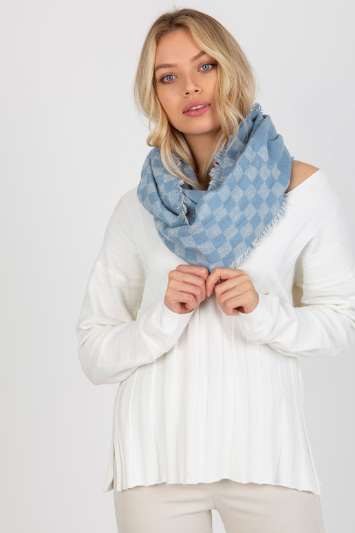 Mėlyna ir balta moteriška žieminė...