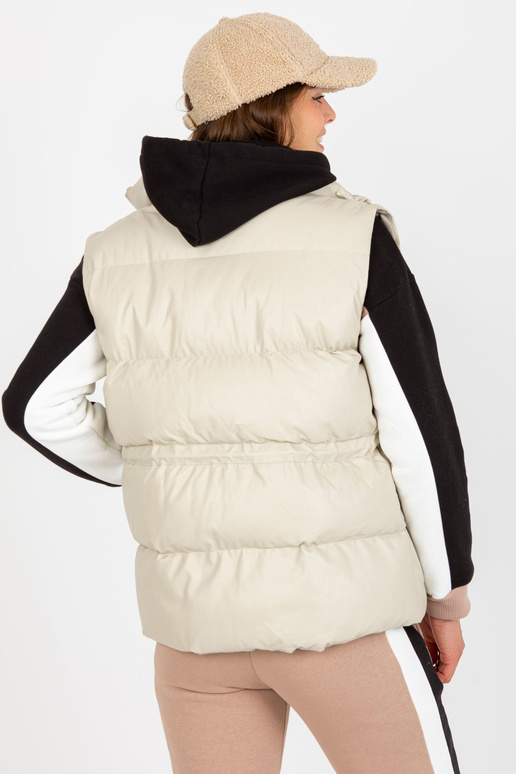 Šviesiai smėlio spalvos eko odos...