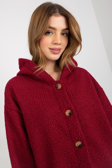 Bordo spalvos pliušinis...