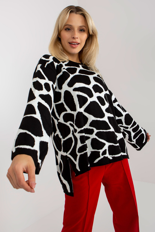 Baltas ir juodas moteriškas...