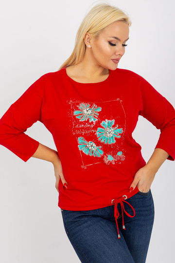 Raudona moteriška didelio... 2