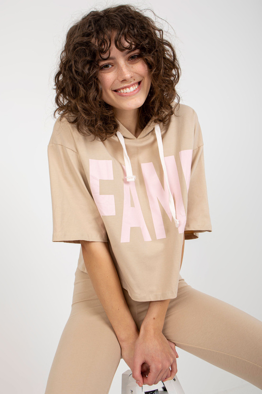 Smėlio spalvos sportinis komplektas...