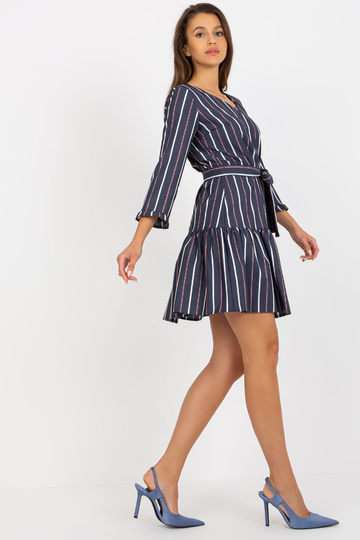 Marineblau gestreiftes... 2