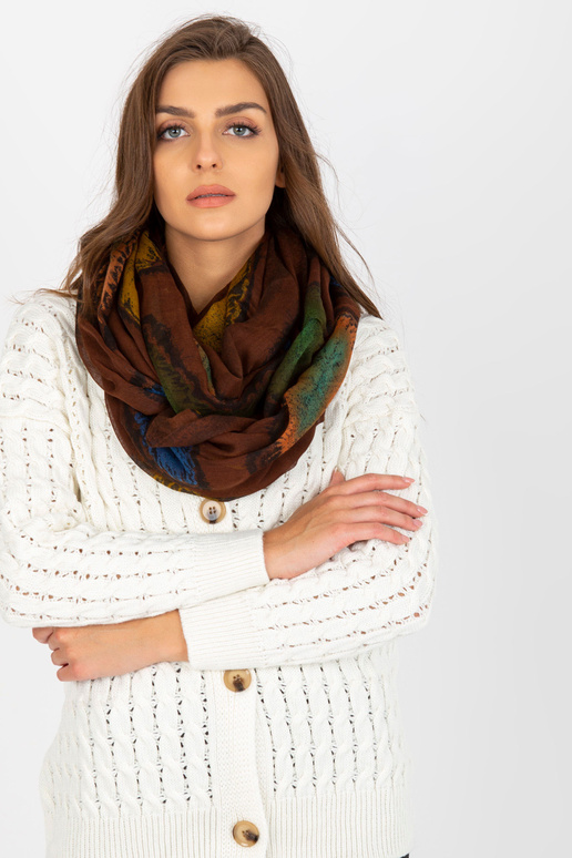 Rudas stropinis kaminas su spauda