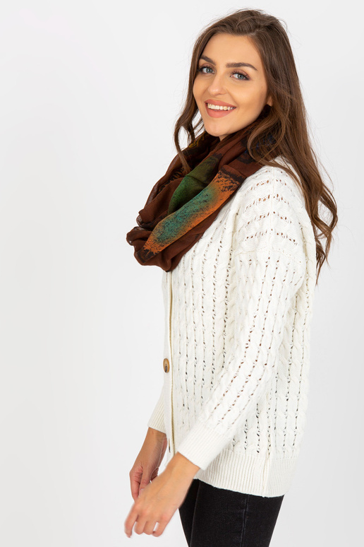 Rudas stropinis kaminas su spauda