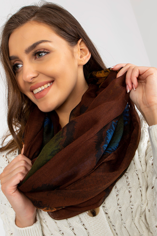 Rudas stropinis kaminas su spauda