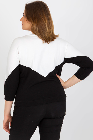 Ecru-juoda plius dydžio... 2