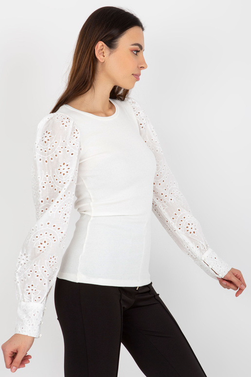 Balta raištuota iškilminga palaidinė... Balta raištuota iškilminga palaidinė...