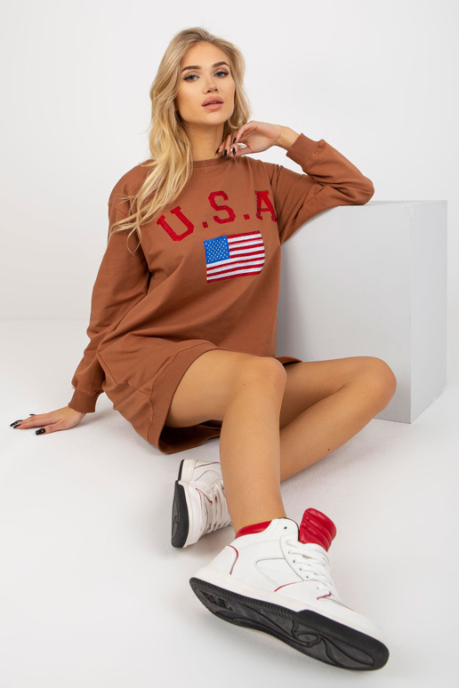 Bluza VI-BL-3192.23P ŠVIESIAI RUDA