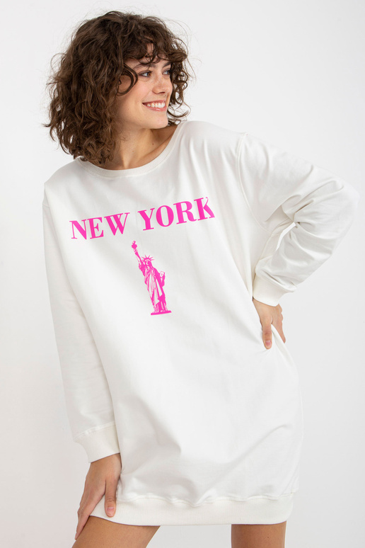 Bluza VI-BL-3212.15X ECRU/ROŽINĖ
