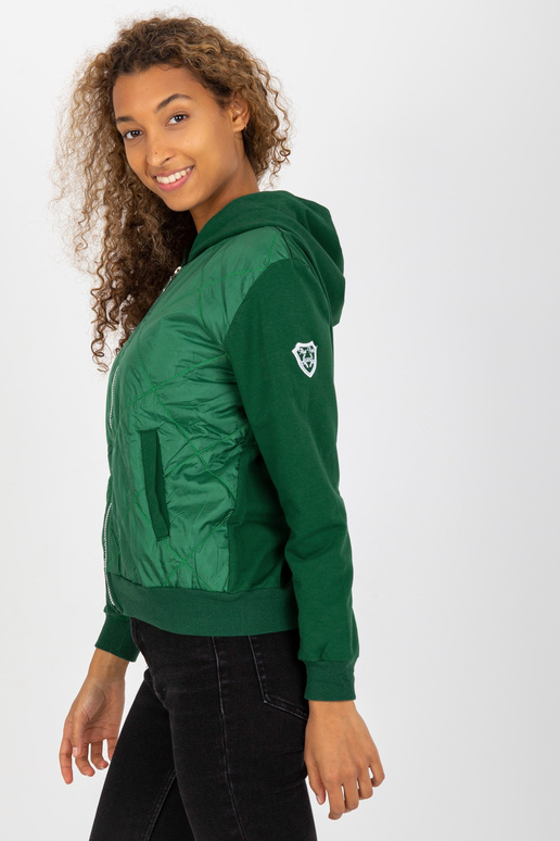 Tamsiai žalias moteriškas džemperis...