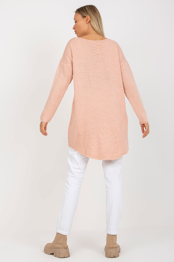 Purvinas rožinis oversize...