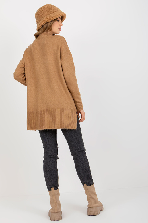 Camel ilgas oversize megztinis su...