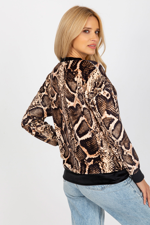 Bluzka-RP-BZ-8188-4.26P-czarno-beżowy