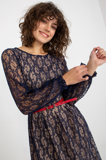 Tamsiai mėlyna nėrinių... 2