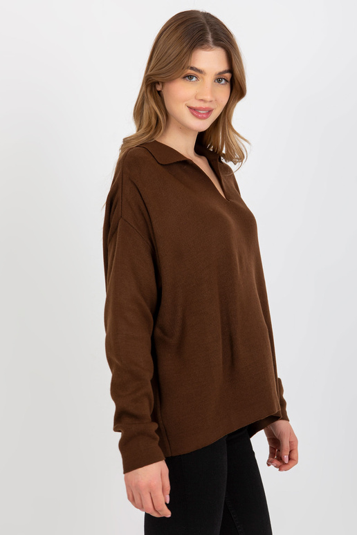 Tamsiai rudas paprastas oversize... Tamsiai rudas paprastas oversize...