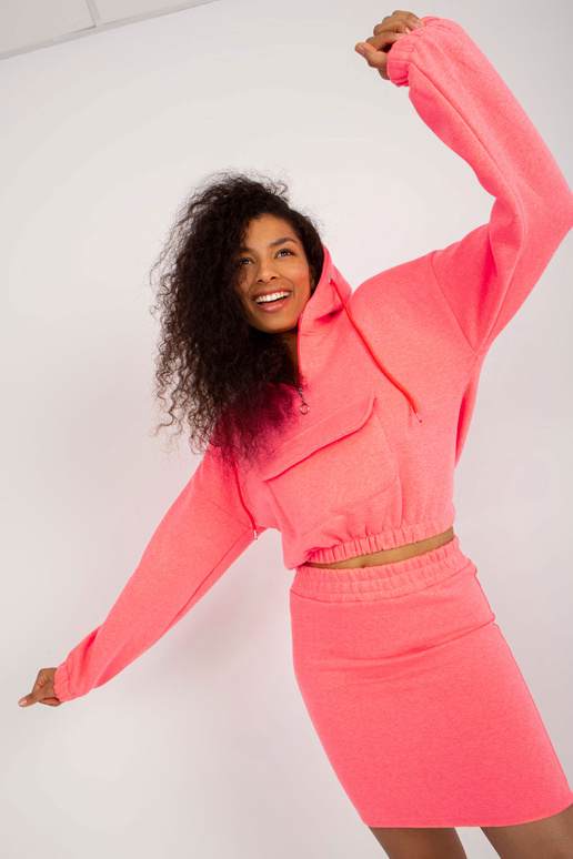 Fluo rožinis megztinių komplektas...