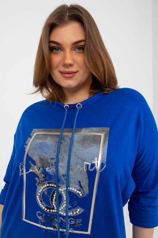 Bluzka-RV-BZ-8456.35-ciemny niebieski