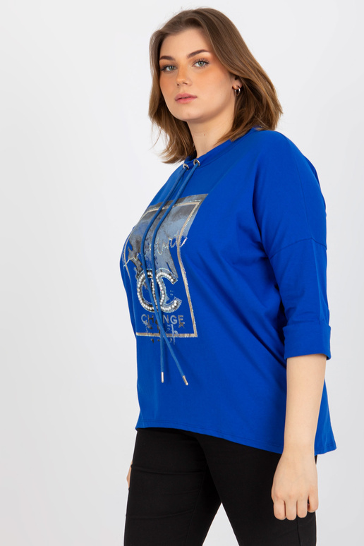 Bluzka-RV-BZ-8456.35-ciemny niebieski