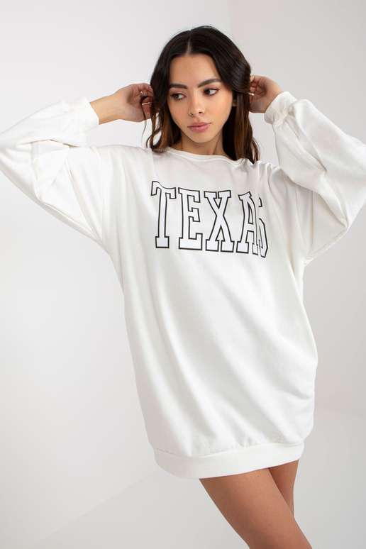 Ecru-baltas ilgas megztinis su raštu... Ecru-baltas ilgas megztinis su raštu...