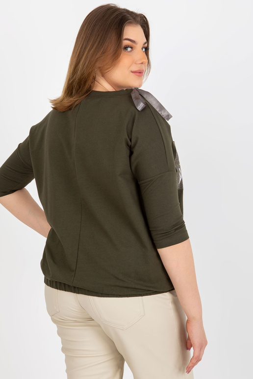 Khaki spalvos moteriška didelio... Khaki spalvos moteriška didelio...