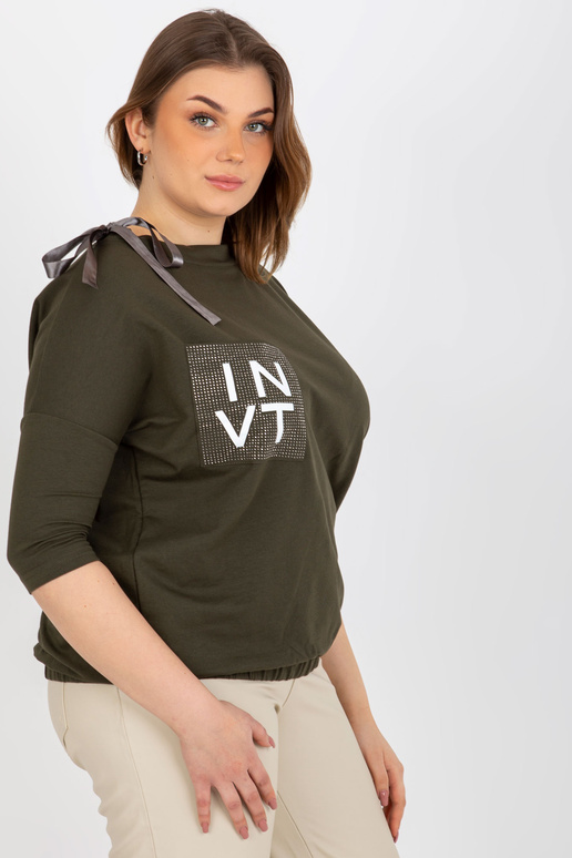 Khaki spalvos moteriška didelio... Khaki spalvos moteriška didelio...